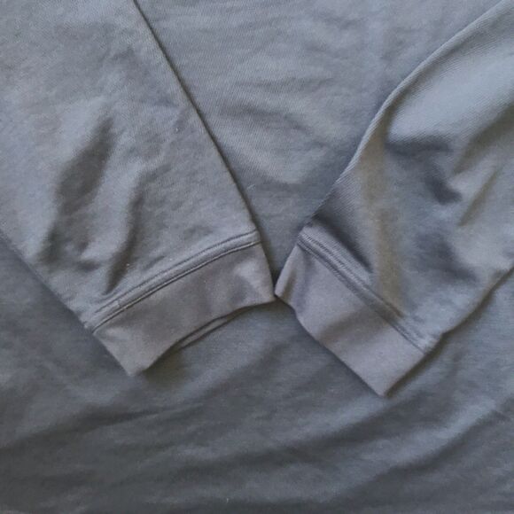 VTG Y2K 00s Nike Shirt Mens XL Navy Blue Long Sleeve Athletic Embroidered Swoosh - Picture 4 of 10